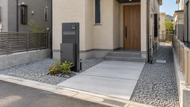 コンパクトな玄関まわり