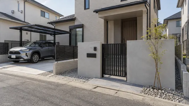 門扉で整える玄関まわり