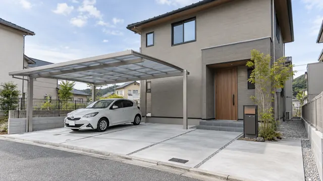 毎日使いやすい駐車場
